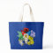 Eastern Star Floral Emblem tote