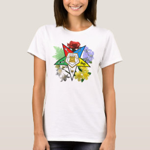 Eastern Star Floral T-shirt