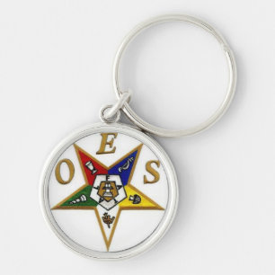Eastern Star Keychain