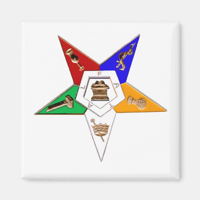 Eastern Star Magnet (Front)