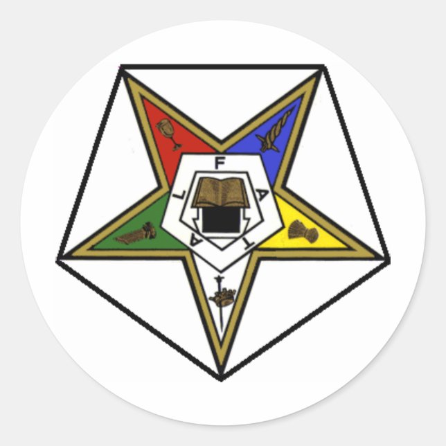 Eastern Star Products Classic Round Sticker (Front)