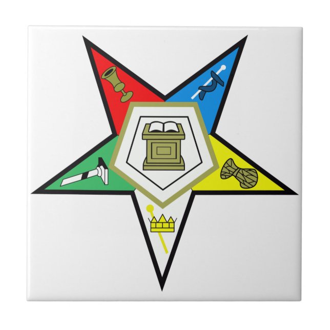 Eastern Star Tile (Front)