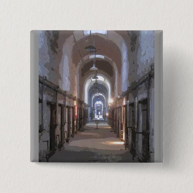 Eastern State Penitentiary CB 15 Cm Square Badge (Front)