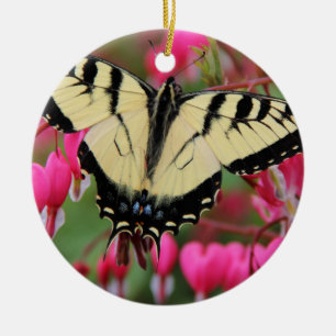 Eastern Swallowtail Ceramic Tree Decoration