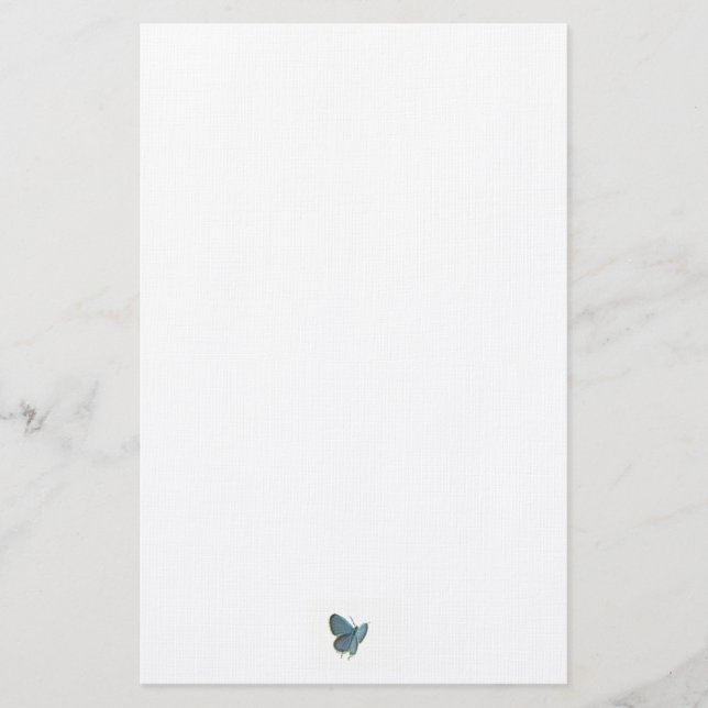 Eastern-Tailed Blue Butterfly Stationery (Front)