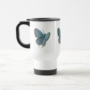 Eastern-Tailed Blue Butterfly Travel Mug