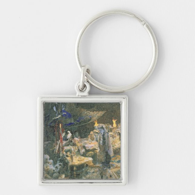 Eastern Tale, 1886 Key Ring (Front)