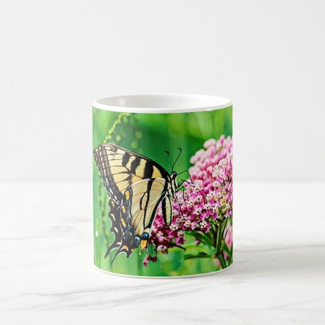 Eastern Tiger Swallowtail Butterfly Coffee Mug (Center)