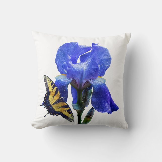 Eastern tiger swallowtail butterfly cushion (Front)