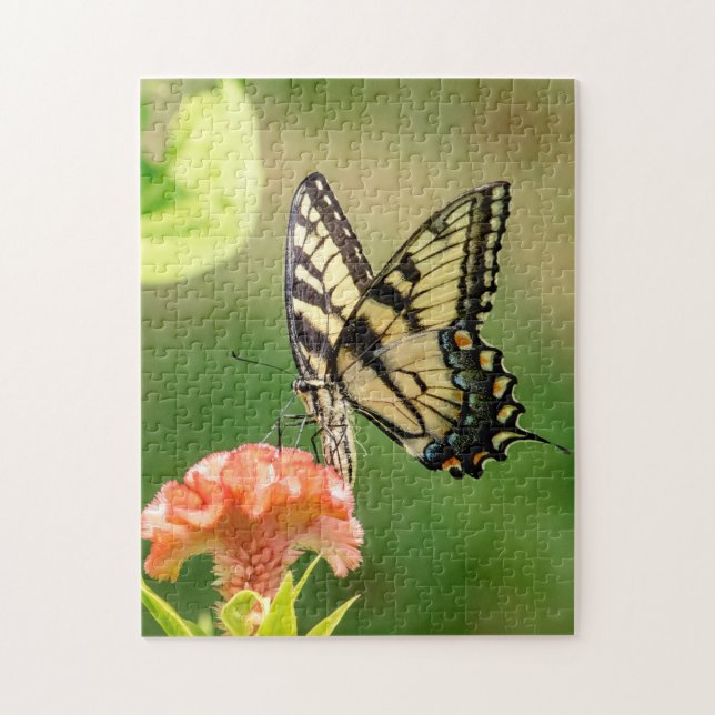 Eastern Tiger Swallowtail Butterfly Jigsaw Puzzle (Vertical)