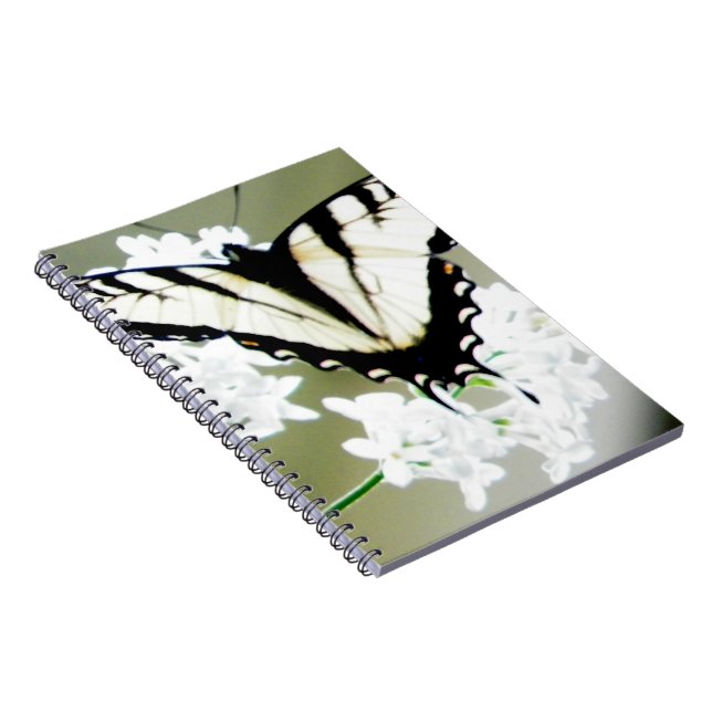 Eastern Tiger Swallowtail Butterfly Photo Notebook (Right Side)
