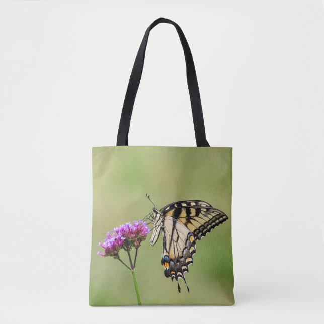 Eastern Tiger Swallowtail Butterfly Tote Bag (Front)