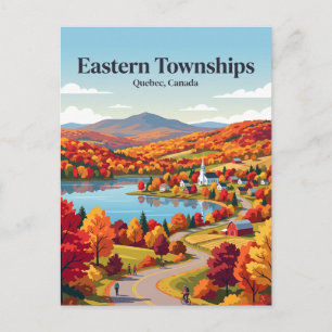Eastern Townships Quebec, Canada Postcard