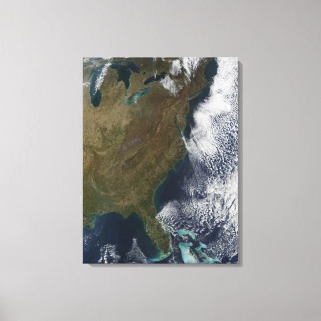 Eastern United States 2 Canvas Print (Front)