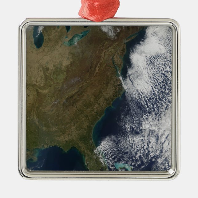 Eastern United States 2 Metal Tree Decoration (Front)