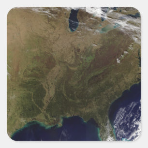 Eastern United States 3 Square Sticker