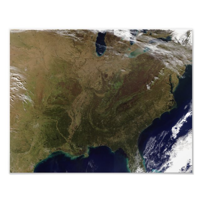 Eastern United States Photo Print (Front)