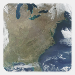Eastern United States Square Sticker