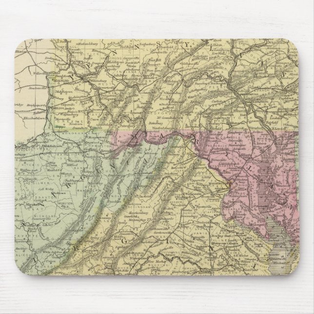 Eastern US Mouse Mat (Front)