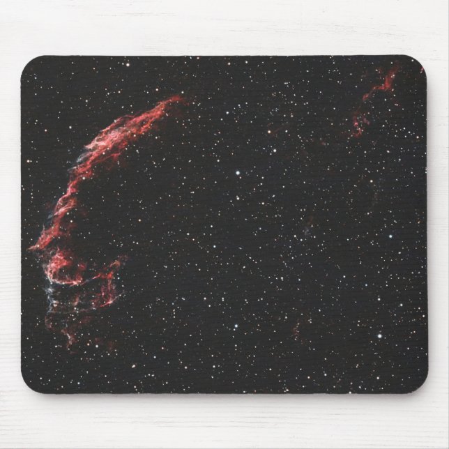Eastern Veil Nebula Mouse Pad | Deep Space Art (Front)
