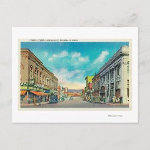 Eastern View from Centre StreetPocatello, ID Postcard