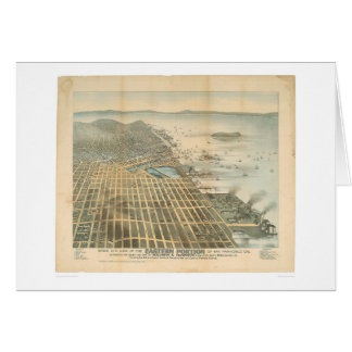 Eastern View of San Francisco, CA. (1529A)