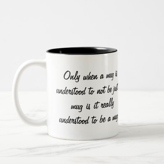 Eastern wisdom mug