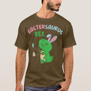 Eastersaurus Re Tre Easter Bunny Dino Boys Kids To T-Shirt
