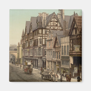 Eastgate St and Newgate St, Chester, England Magnet