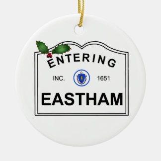 Eastham MA Ceramic Tree Decoration