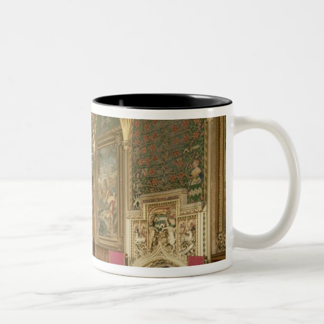 Eastnor Castle, Herefordshire: the drawing Two-Tone Coffee Mug (Right)