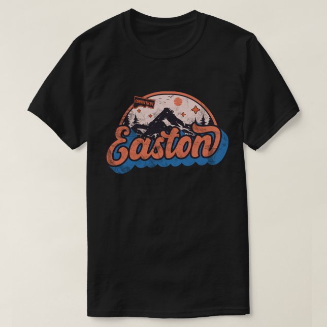 Easton, Connecticut T-Shirt (Design Front)