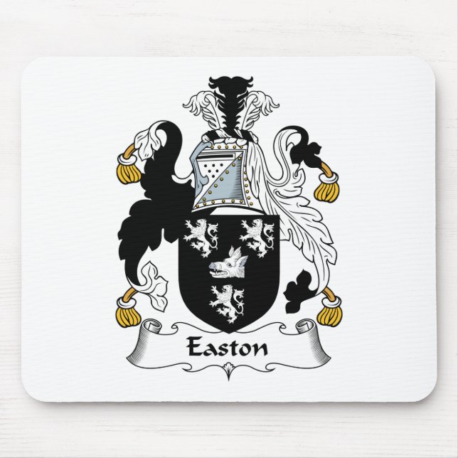 Easton Family Crest Mouse Mat (Front)