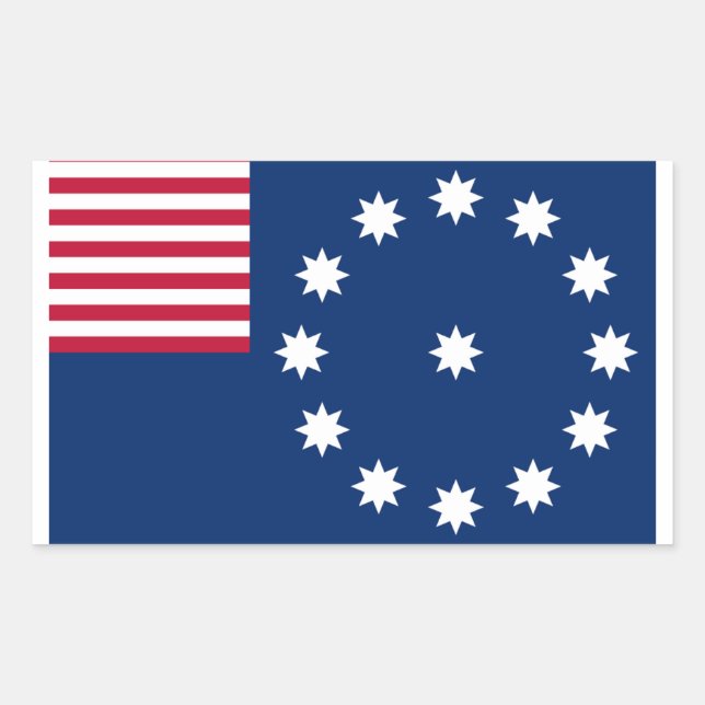 Easton Flag Magnet Rectangular Sticker (Front)