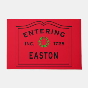 Easton MA Christmas Doormat