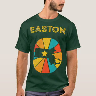 Easton Massachusetts Vintage Distressed Souvenir 1 T-Shirt