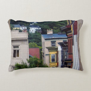 Easton PA - View From Window Decorative Cushion