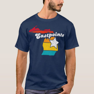 Eastpointe Michigan Vintage Distressed Souvenir 2 T-Shirt