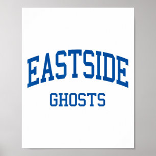 Eastside High School Hs Paterson Nj Retro Poster