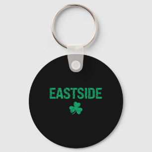 Eastside Irish Shamrock St Patrick's Day Key Ring