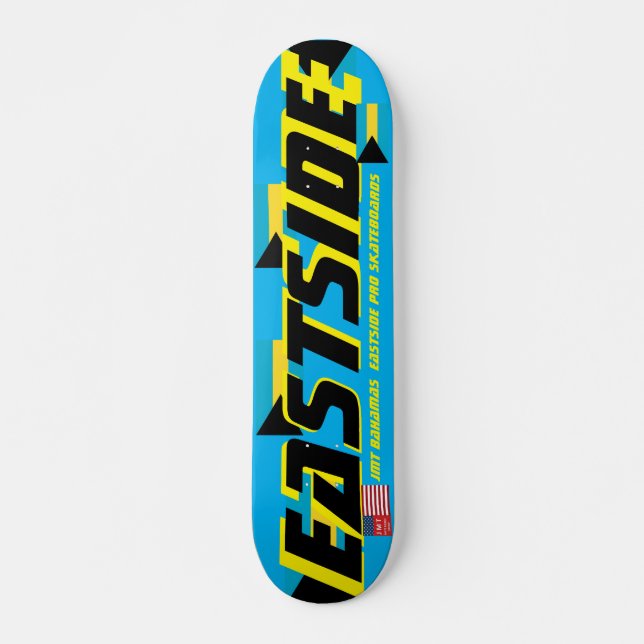 EASTSIDE   JMT BAHAMAS 7 3/4" Skateboard Deck (Front)