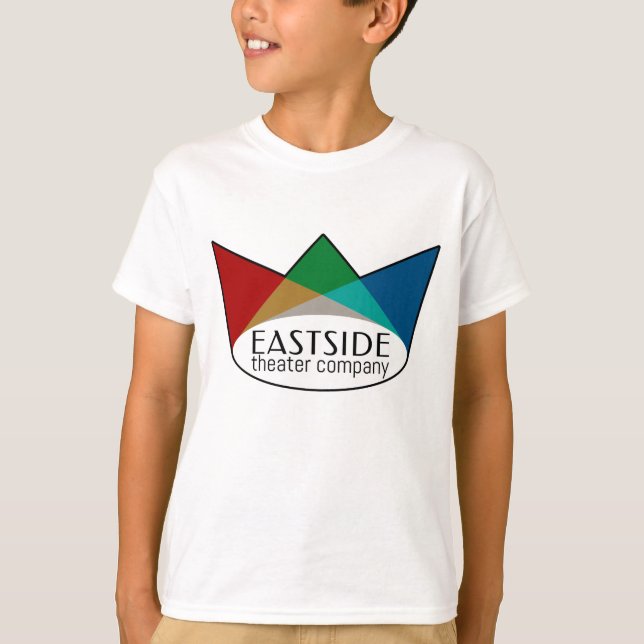 Eastside Theatre: Audition, Rehearse...Kids Funny T-Shirt (Front)