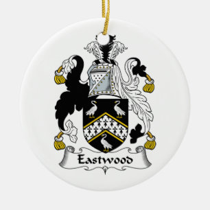 Eastwood Family Crest Ceramic Tree Decoration