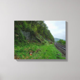 Eastwood Railway Station Remains Canvas Print