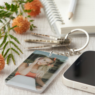 EASY!  Acrylic Keychain - Personalised - Add Image