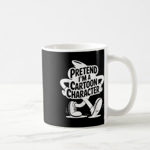 Easy Adult Halloween Costume Pretend Im A Cartoon  Coffee Mug