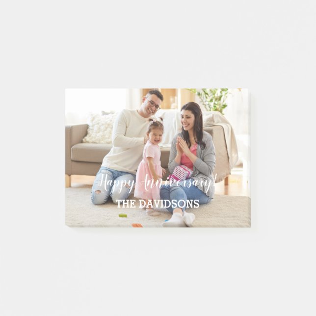 Easy Any Event Custom Photo Template Post-it Notes (Front)