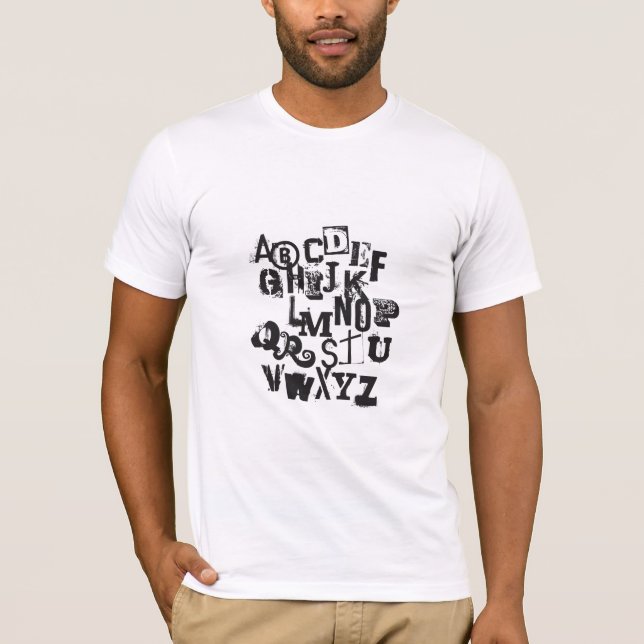 easy as abc. T-Shirt (Front)