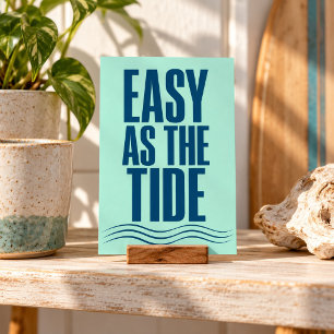 Easy as the Tide Art Print