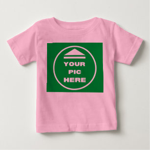 EASY! Baby Fine Jersey T-Shirt - Pink- Custom